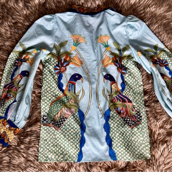 Colorful Peacock Print Set - Picture 4 of 7